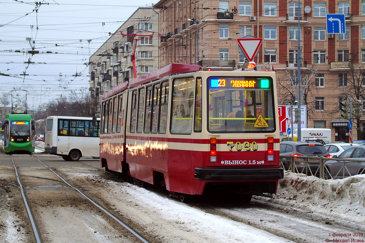 Санкт-Петербург, ЛВС-86М2 № 7020