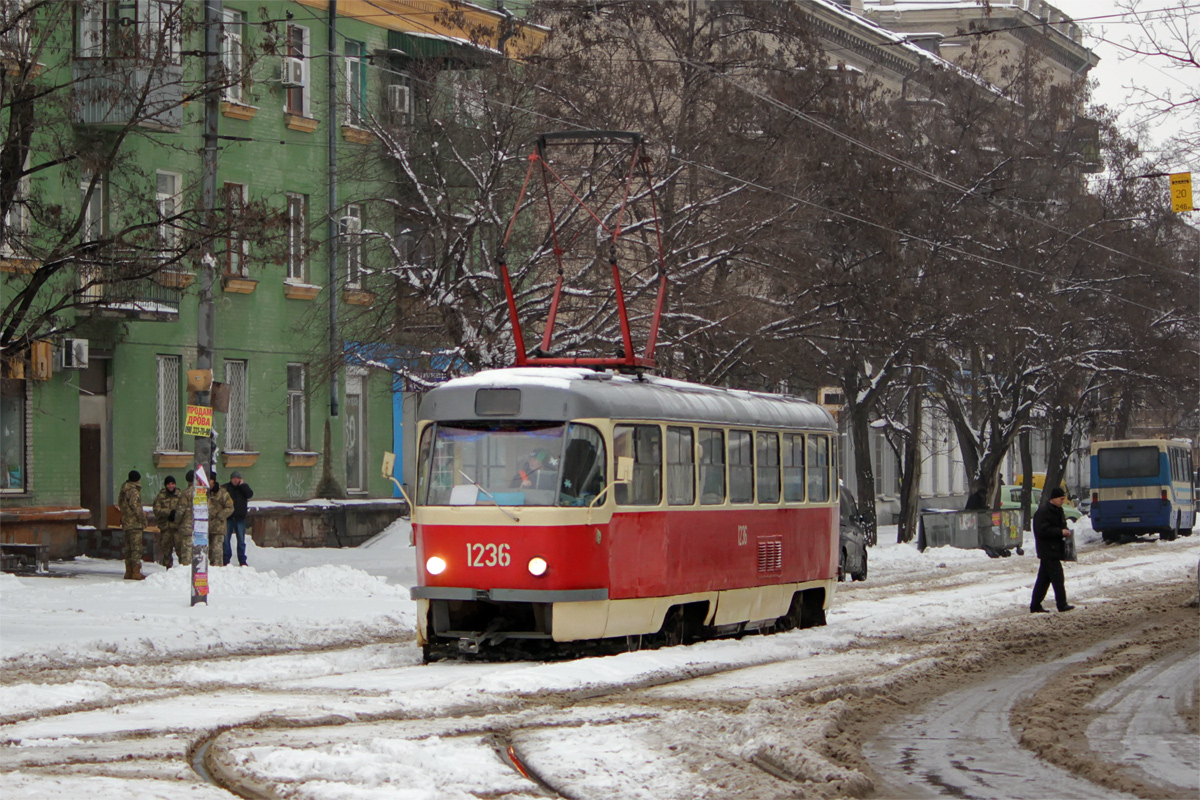 Днепр, Tatra T3SU № 1236