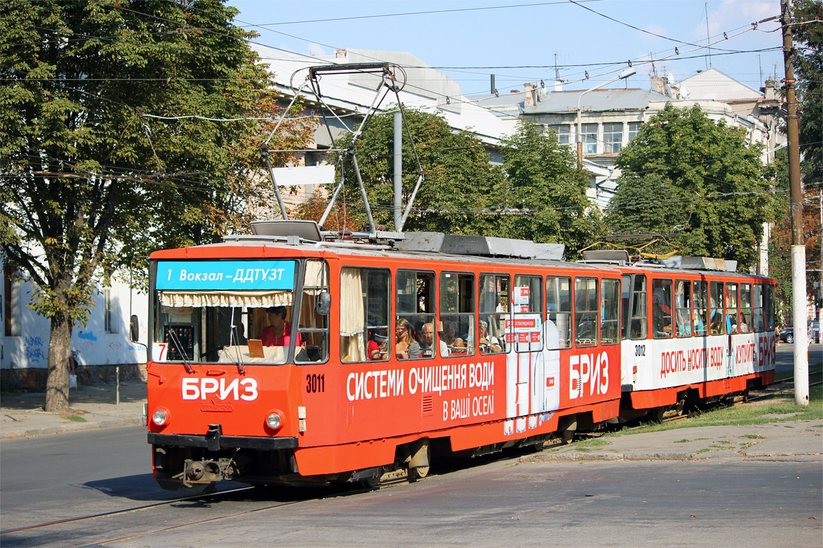 Днепр, Татра-Юг Т6Б5 № 3011