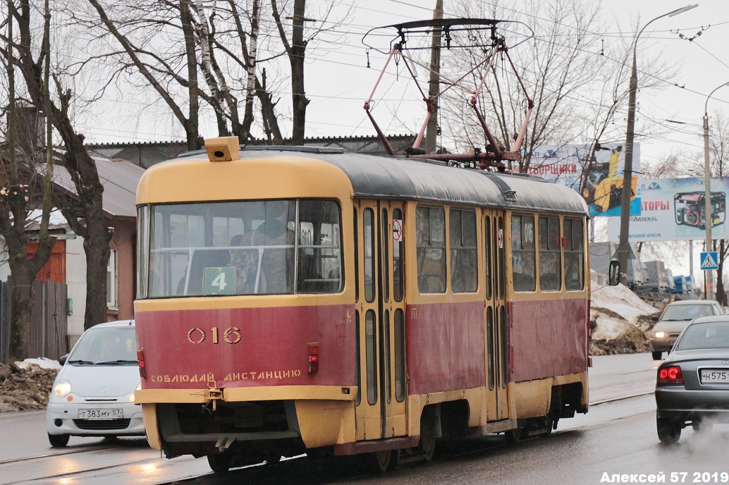 Орел, Tatra T3SU № 016