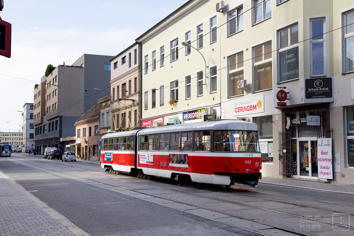 Брно, Tatra K2YU № 1122