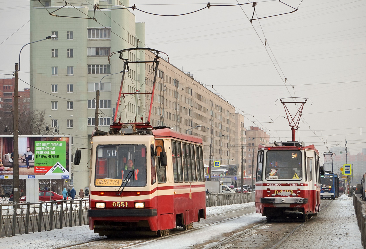 Санкт-Петербург, 71-134А (ЛМ-99АВ) № 0551