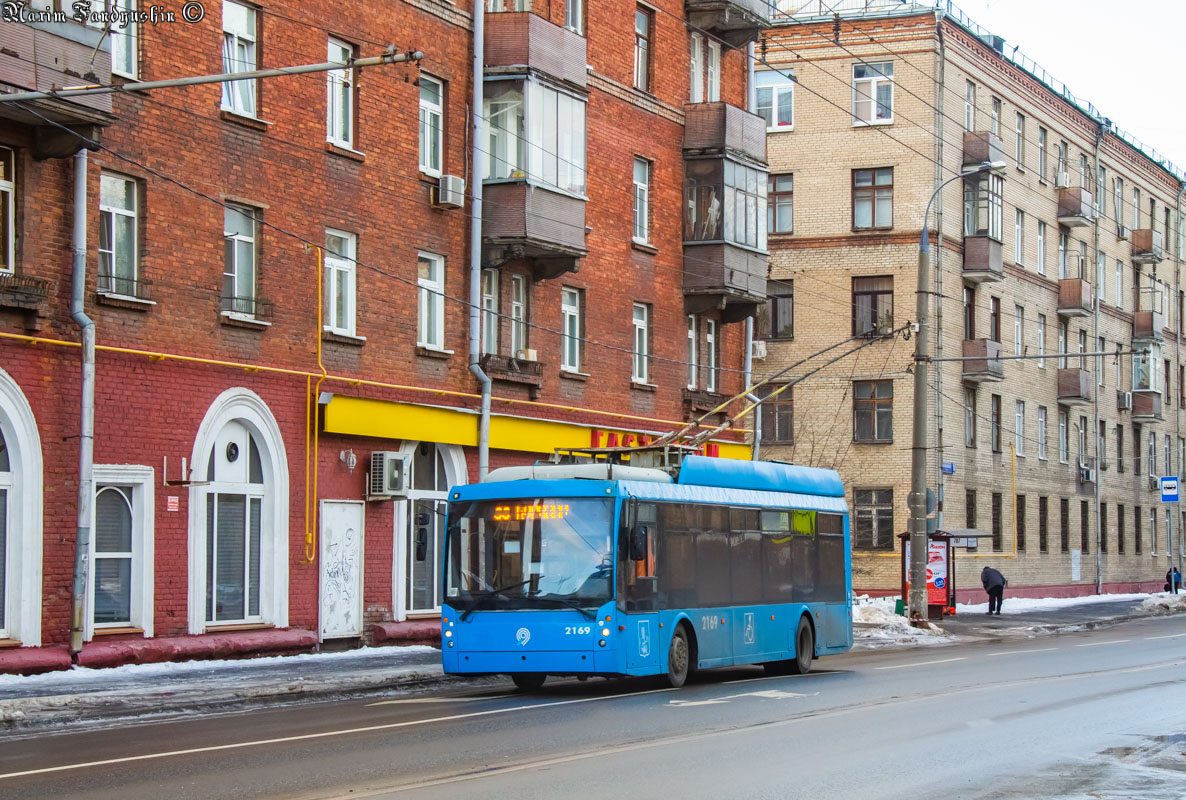Москва, Тролза-5265.00 «Мегаполис» № 2169