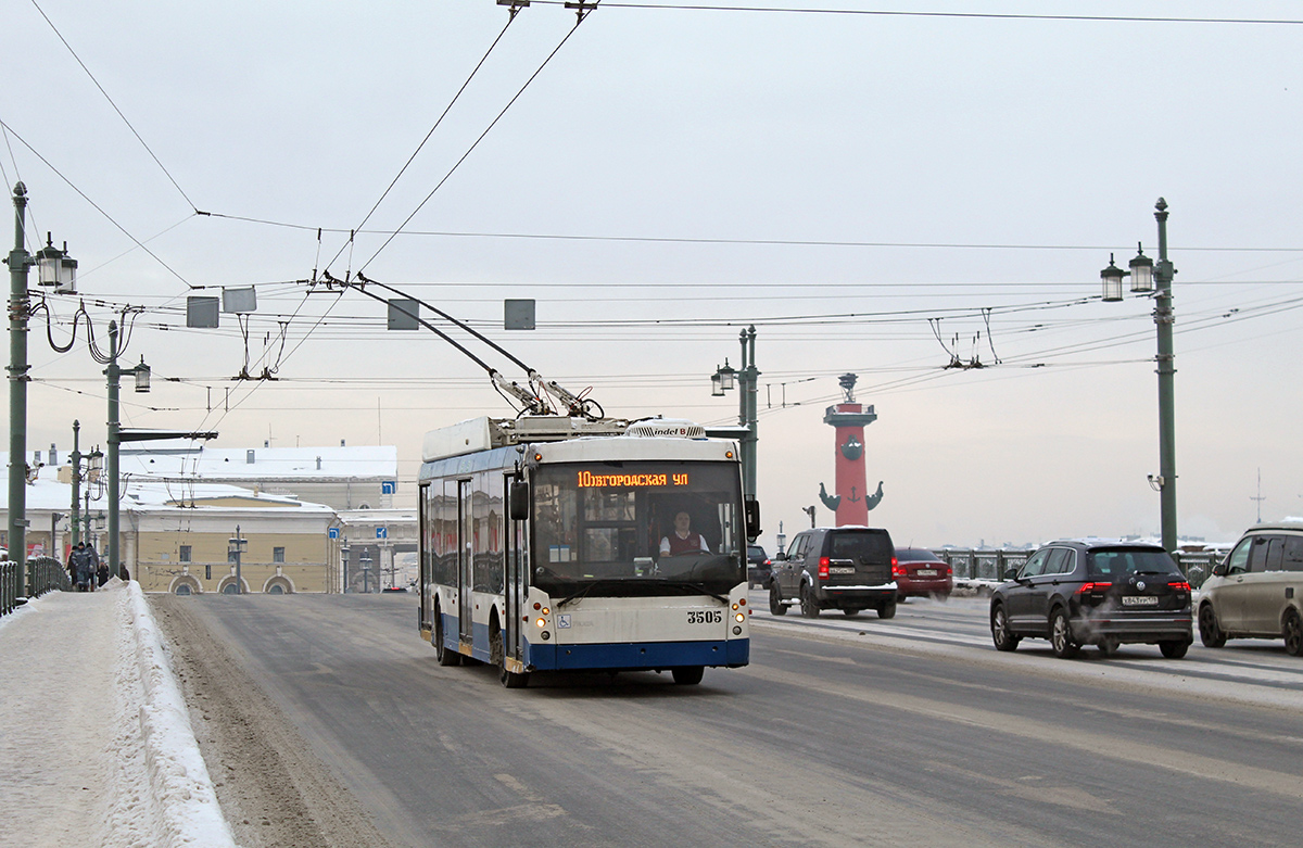 Saint-Petersburg, Trolza-5265.00 “Megapolis” # 3505