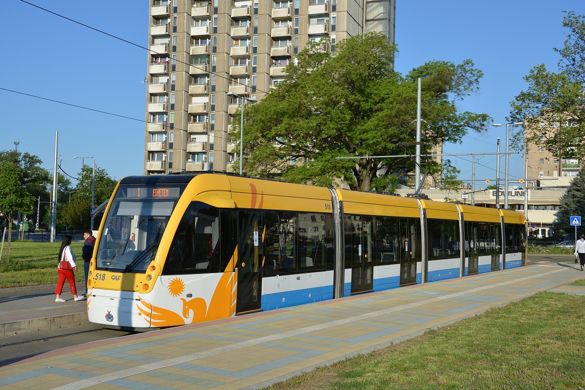 Дебрецен, CAF Urbos 3 № 518