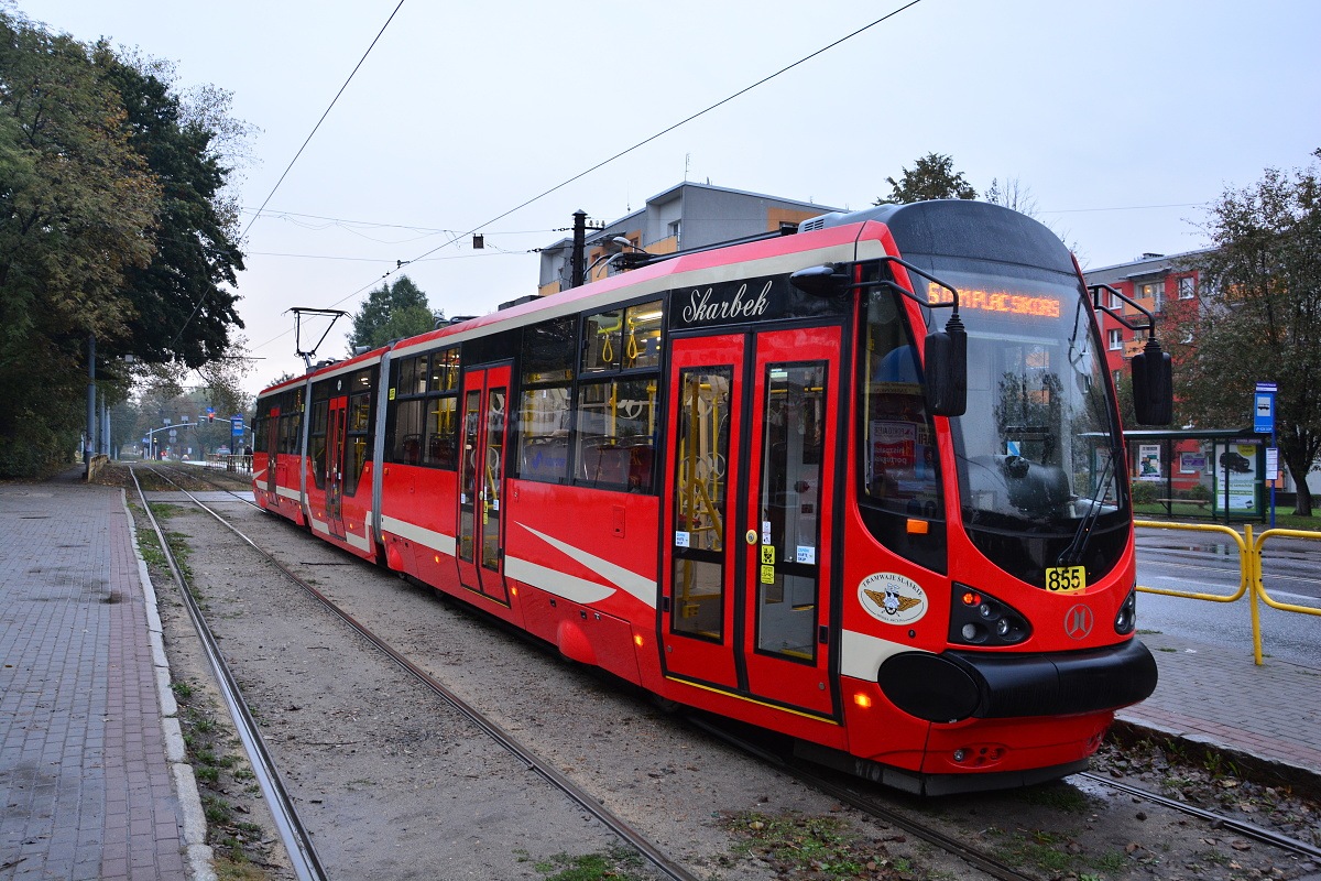 Верхнясілезская агламерацыя, Modertrans Moderus Beta MF 16 AC BD № 855