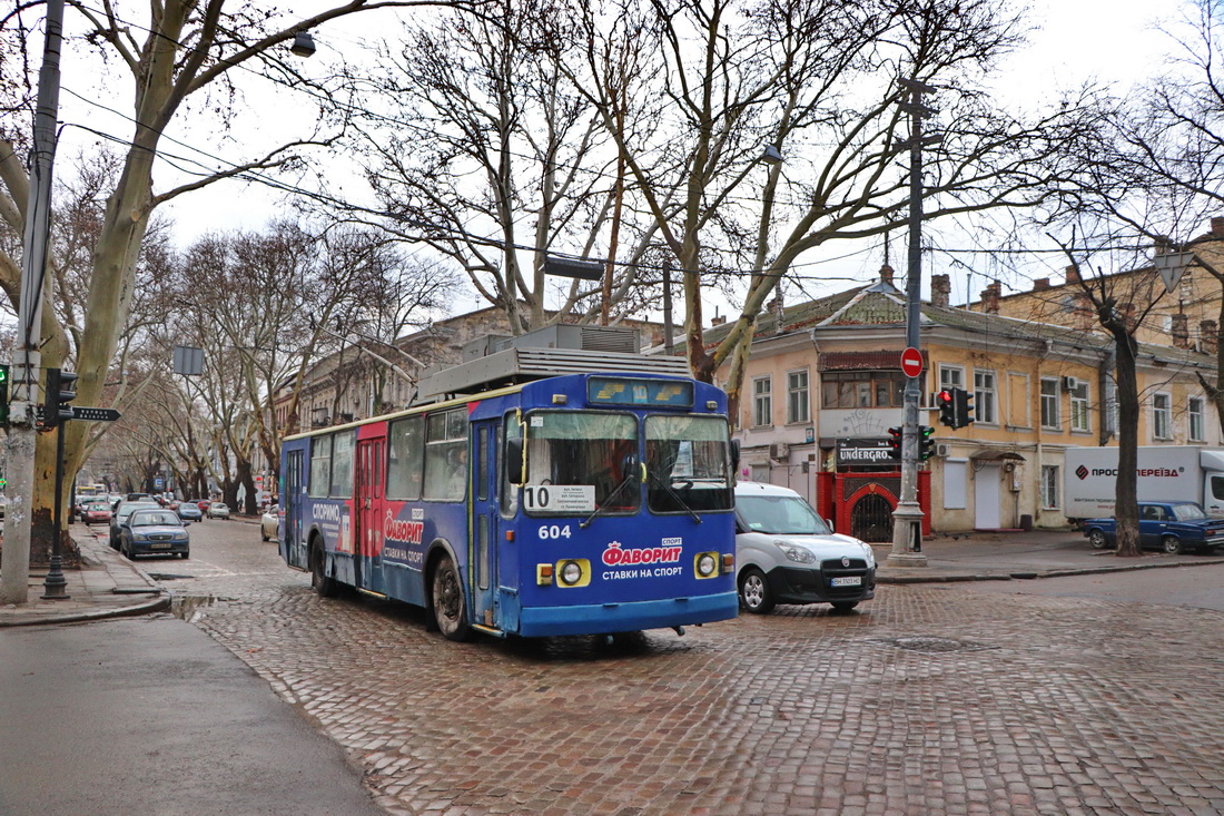 Одесса, ЗиУ-682Г-016 (012) № 604