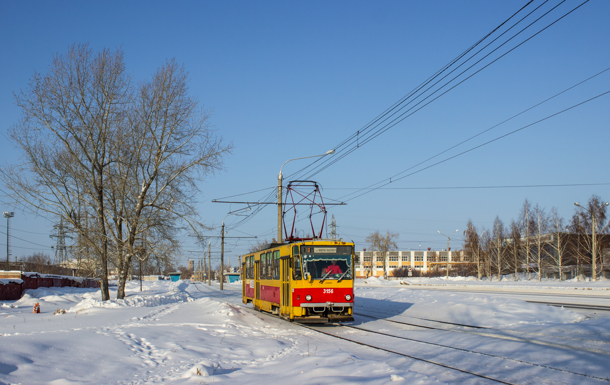 Barnaul, Tatra T6B5SU № 3156