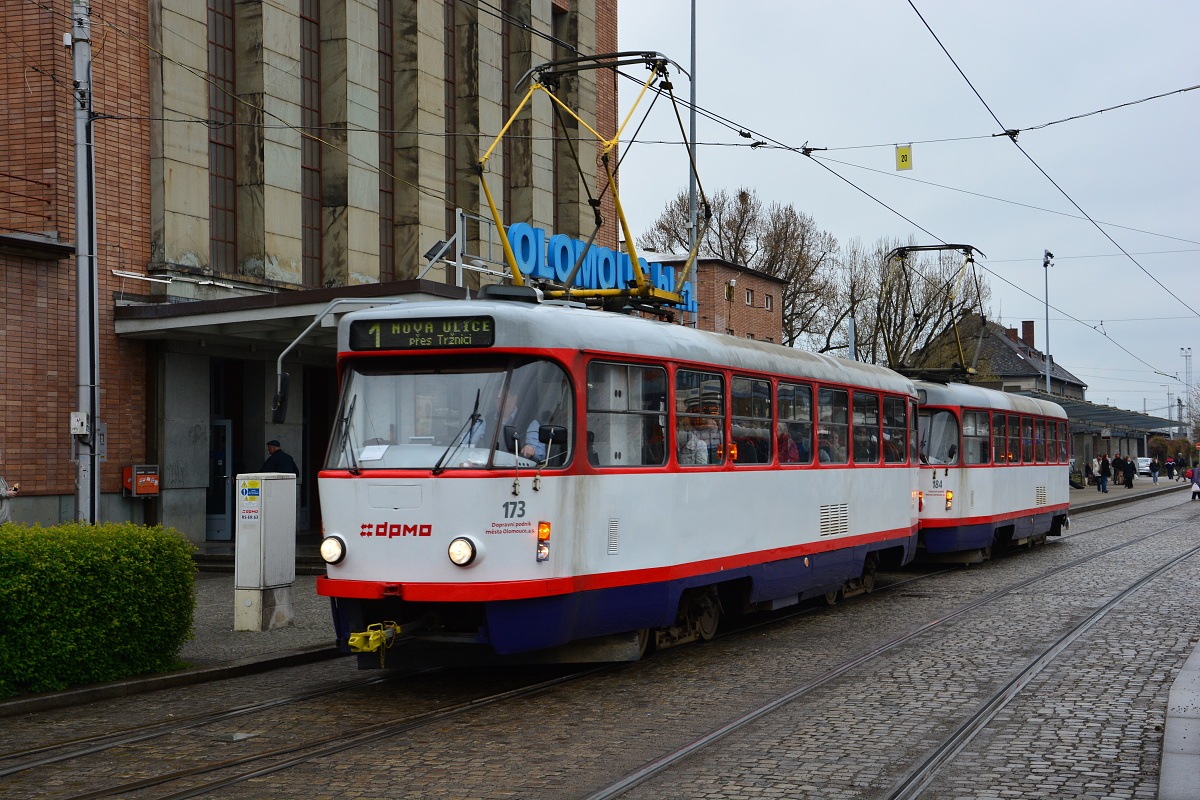 Olomouc, Tatra T3R.P — 173; Olomouc, Tatra T3R.P — 184