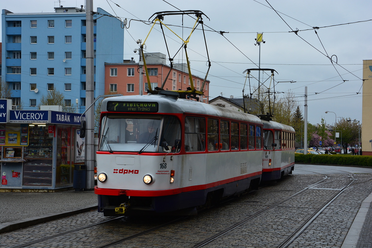 Оломоуц, Tatra T3R.P № 168; Оломоуц, Tatra T3R.P № 169 Оломоуц, Tatra T3R.P № 168; Оломоуц, Tatra T3R.P № 169