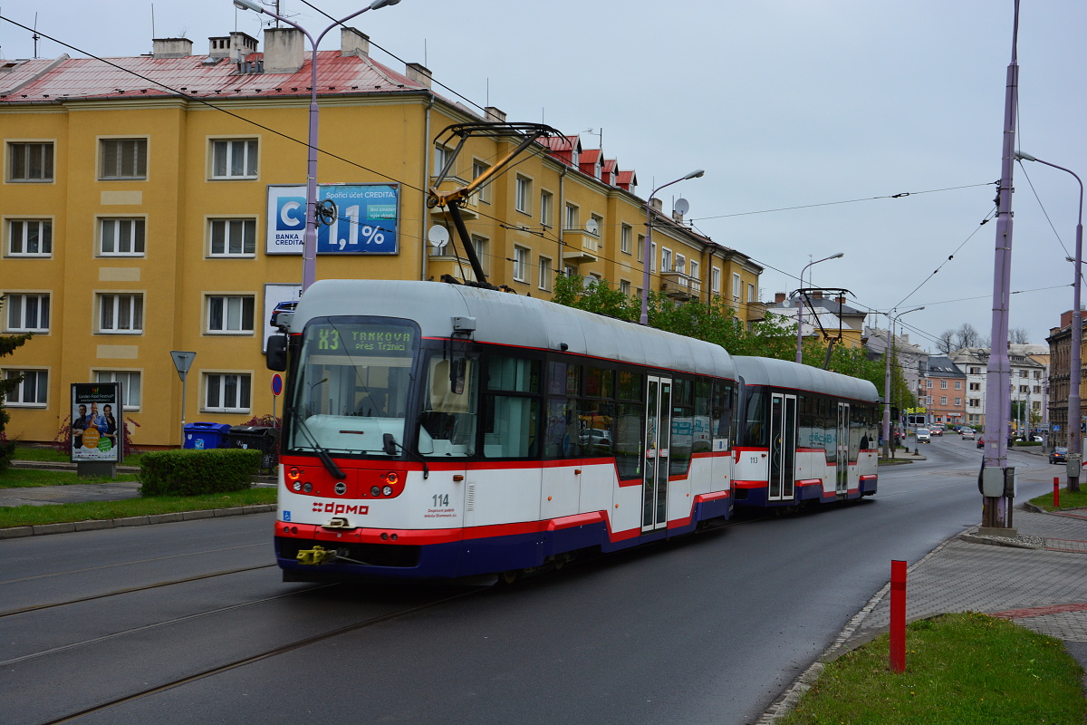 Оломоуц, Vario LF+/O № 114; Оломоуц, Vario LF+/O № 113