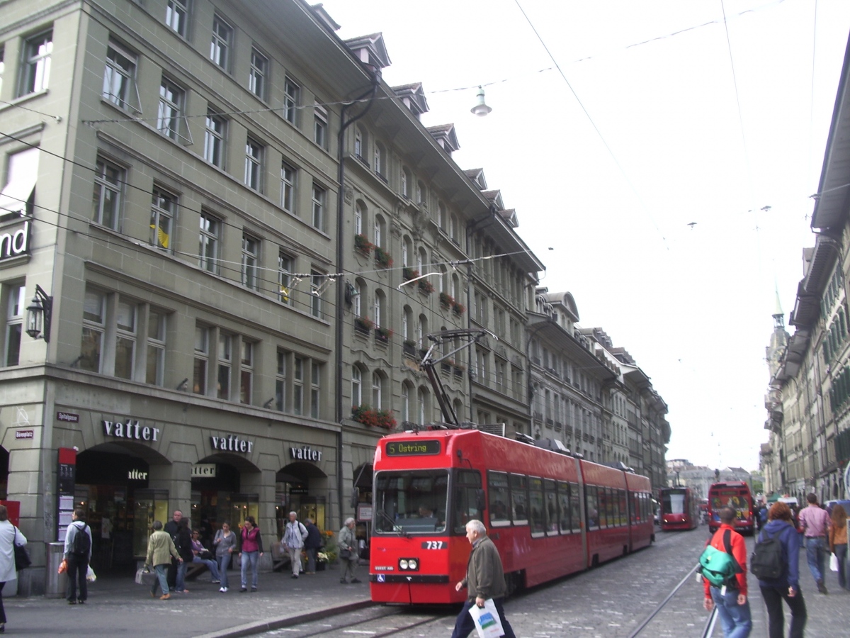 Берн, ACMV/ABB/Duewag Be 4/8 № 737