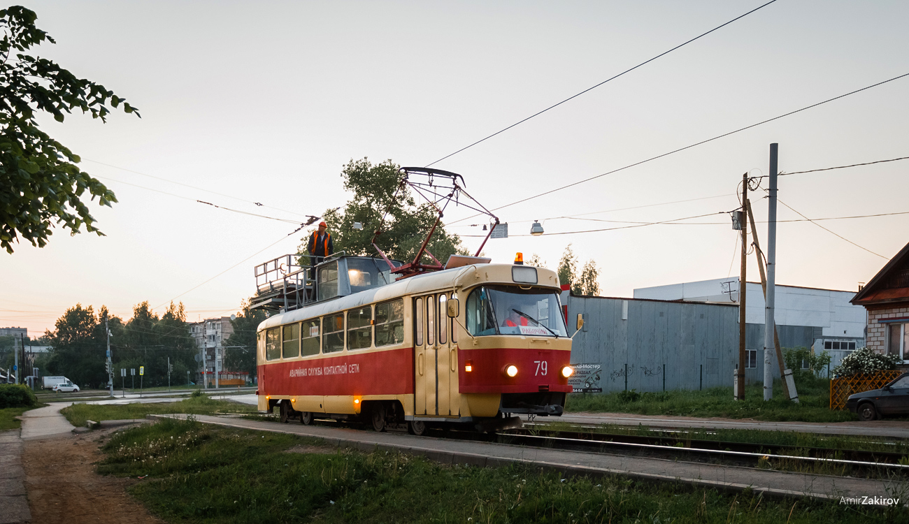 Ижевск, Tatra T3SU (двухдверная) № 79
