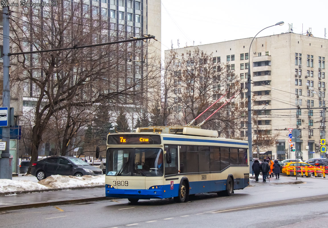 Москва, СВАРЗ-МАЗ-6235.00 № 3809