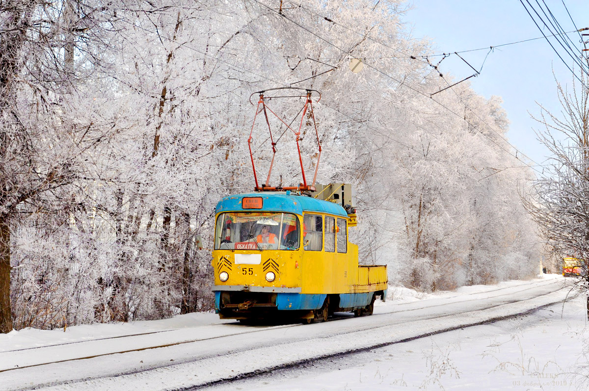 Волгоград, Tatra T3SU (двухдверная) № 55