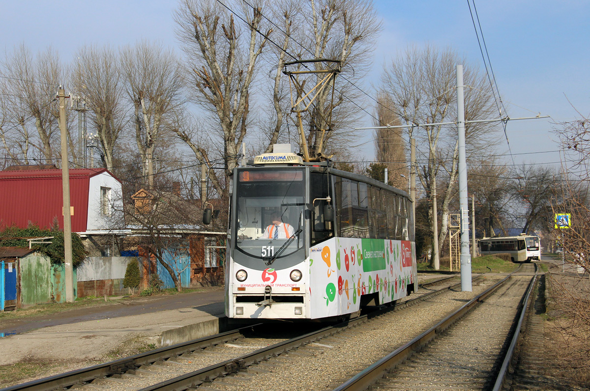 Краснодар, 71-605ТН (КТМ-5М3Р8) № 511