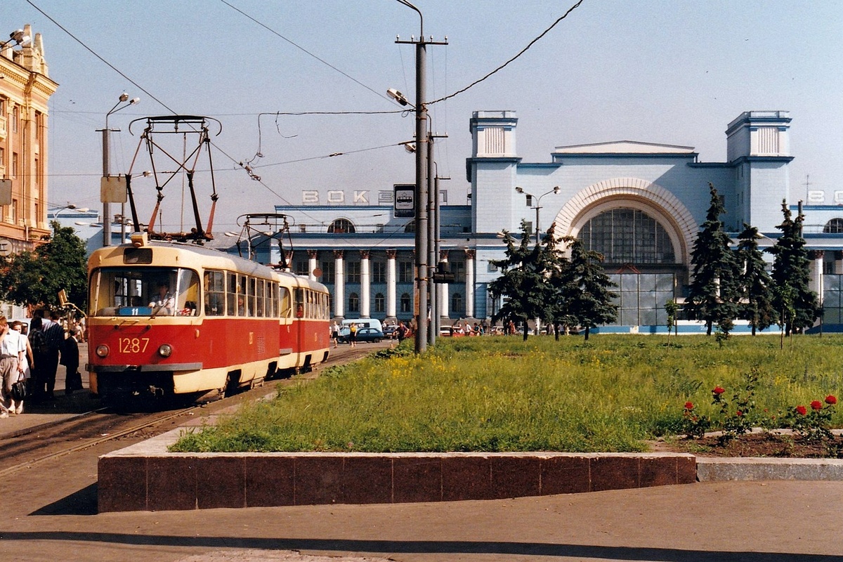 Днепр, Tatra T3SU № 1287; Днепр — Исторические фотографии: Серии иностранных авторов