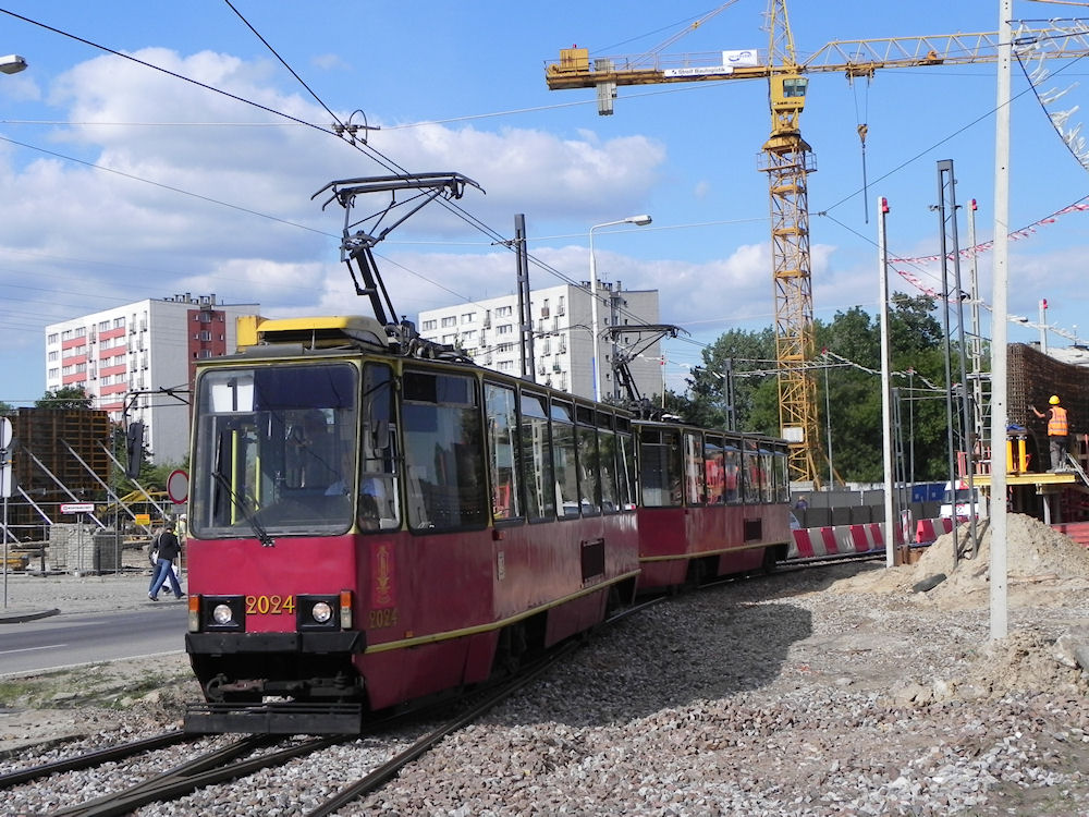 Варшава, Konstal 105N2k № 2024