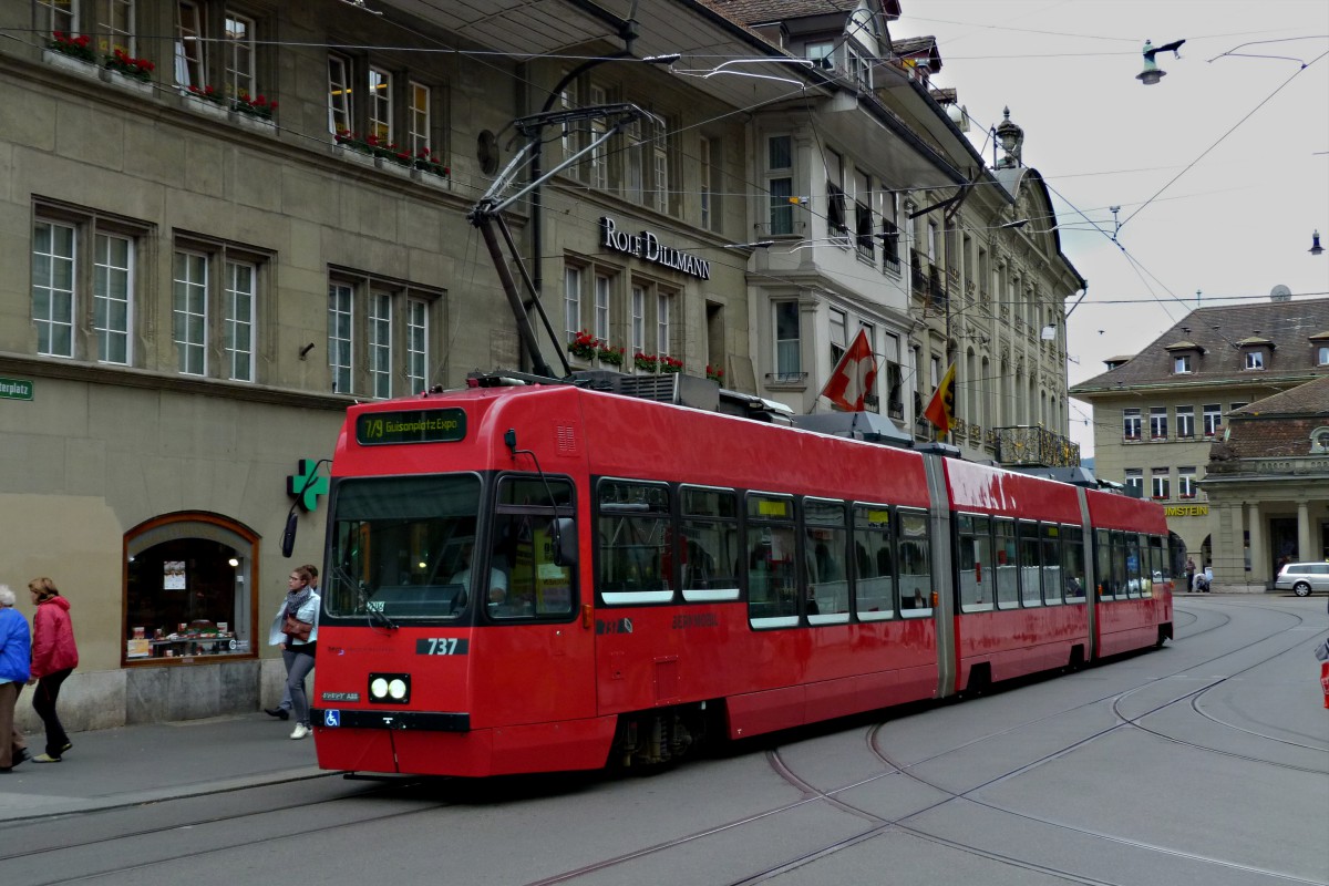 Берн, ACMV/ABB/Duewag Be 4/8 № 737