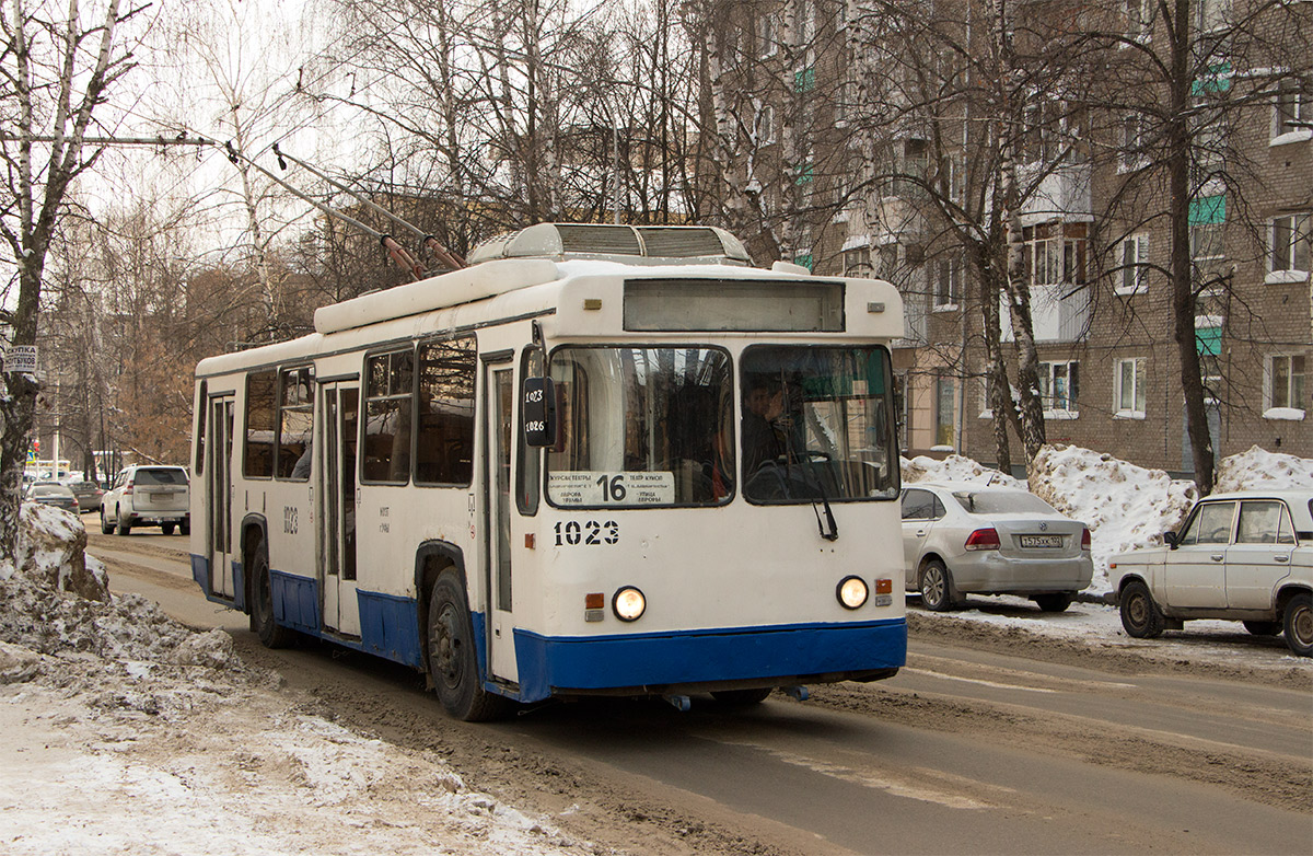 Уфа, БТЗ-5276-04 № 1023