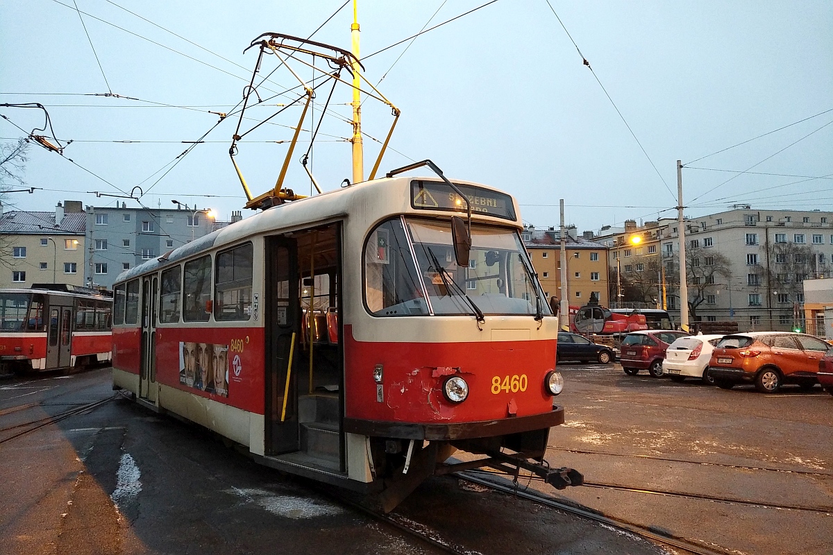 Прага, Tatra T3R.P № 8460