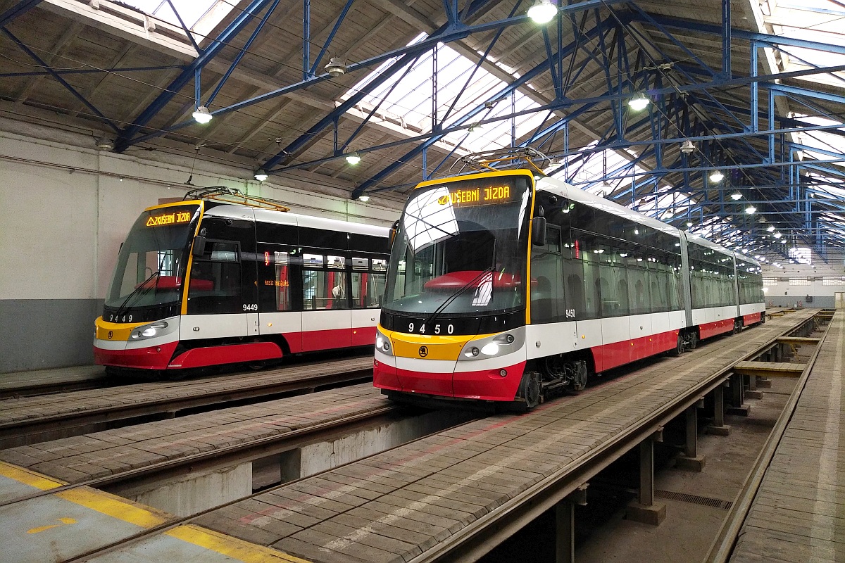 Прага, Škoda 15T7 ForCity Alfa Praha № 9450