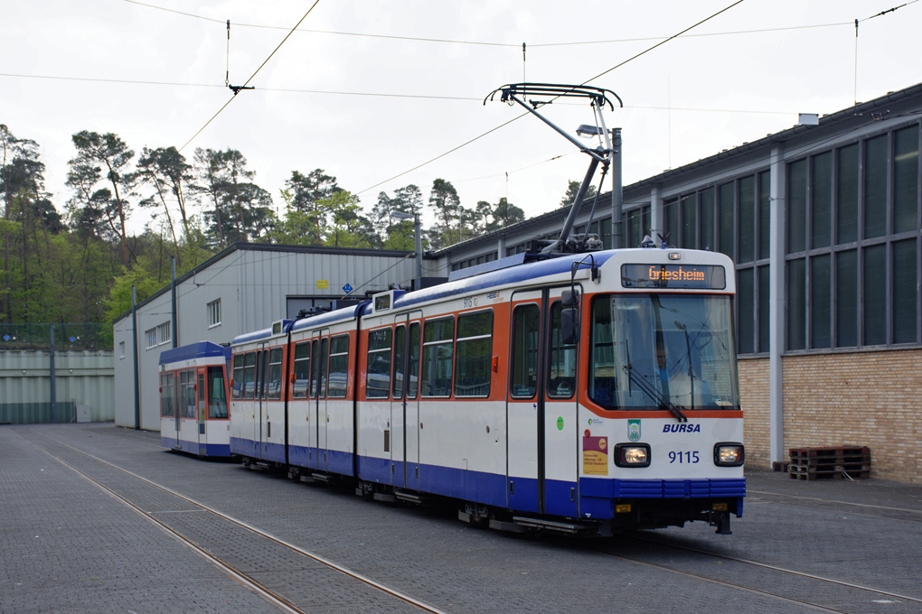 Дармштадт, Waggon-Union ST12 № 9115