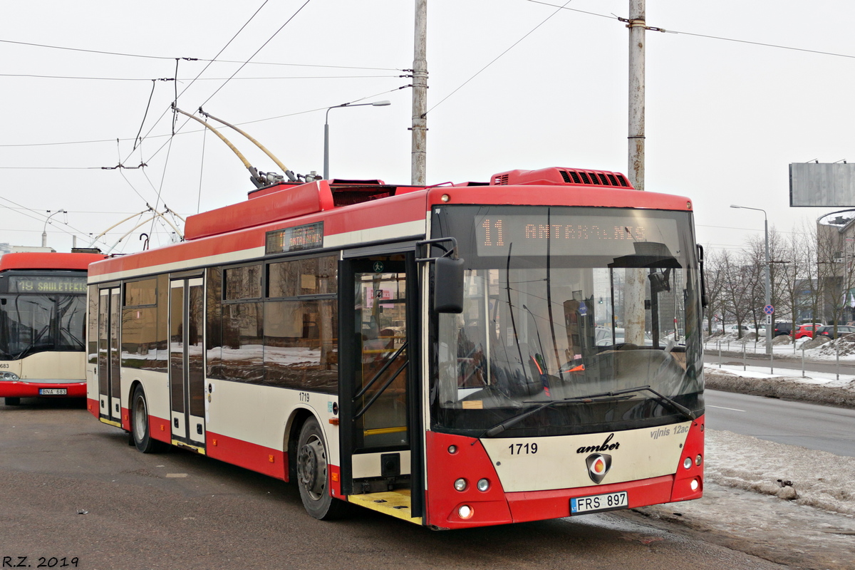 Вильнюс, МАЗ-ЭТОН Т203 Amber № 1719