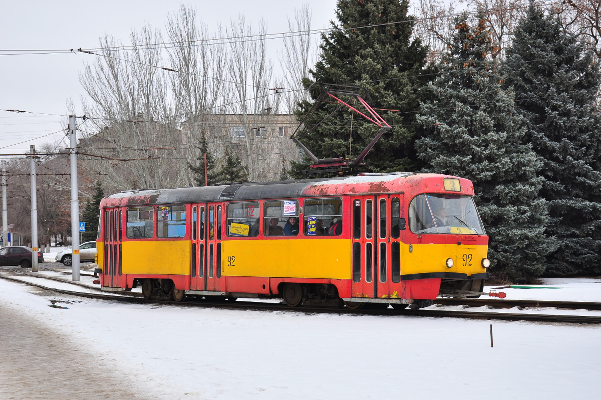 Волжский, Tatra T3SU № 92