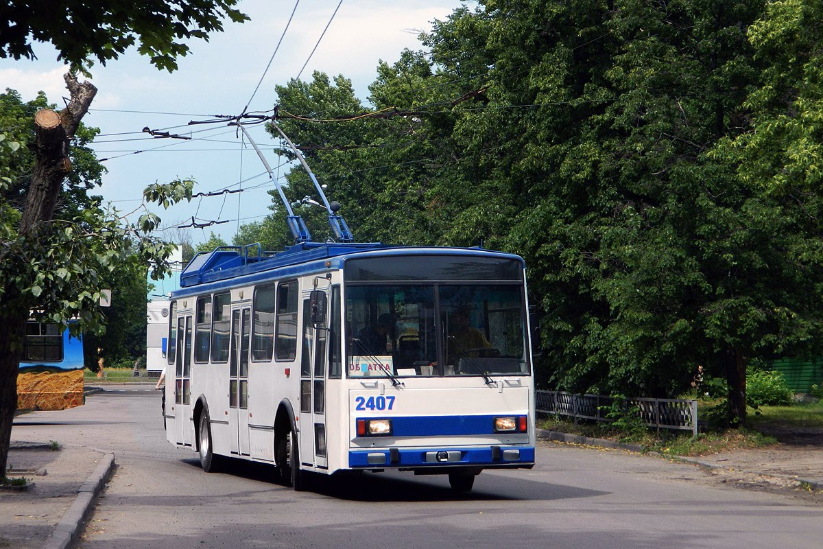 Харьков, Škoda 14Tr18/6M № 2407