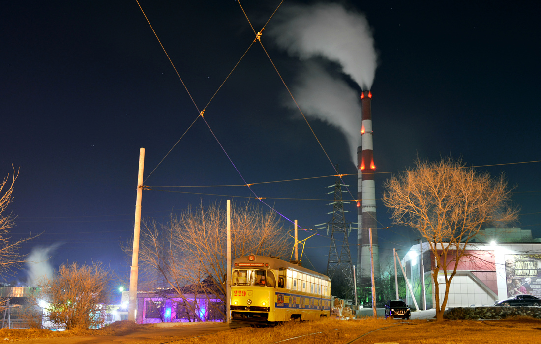 Владивосток, РВЗ-6М2 № 229; Владивосток — Тематические трамваи