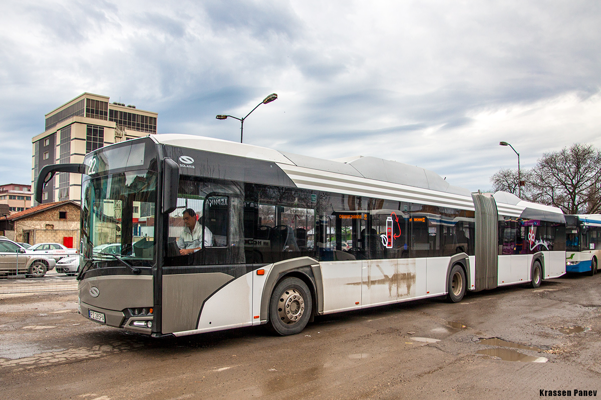 Варна, Solaris Urbino IV 18 Electric № 285; Варна — Электробусы на испытаниях в Варне 2016 — 2019