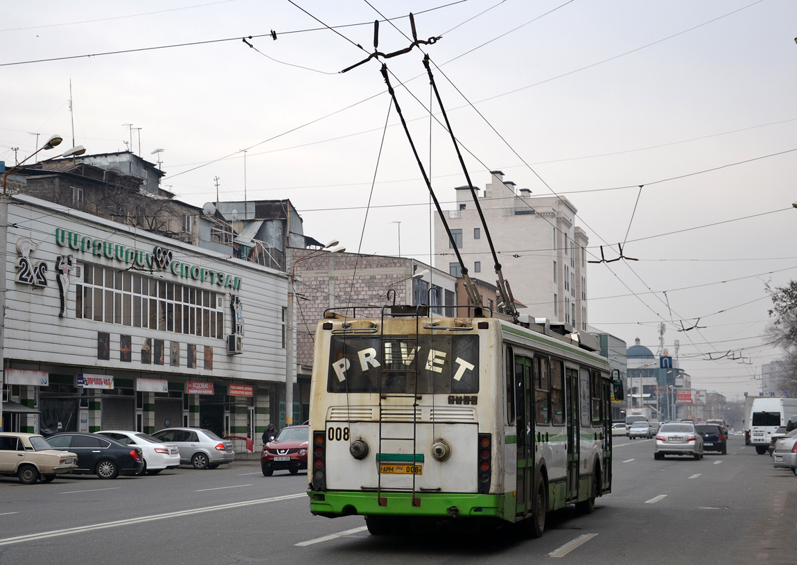 Ереван, ЛиАЗ-5280 (ВЗТМ) № 008