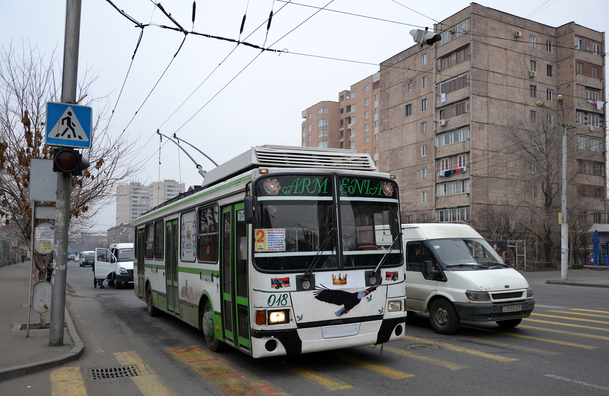 ერევანი, LiAZ-5280 (VZTM) № 018