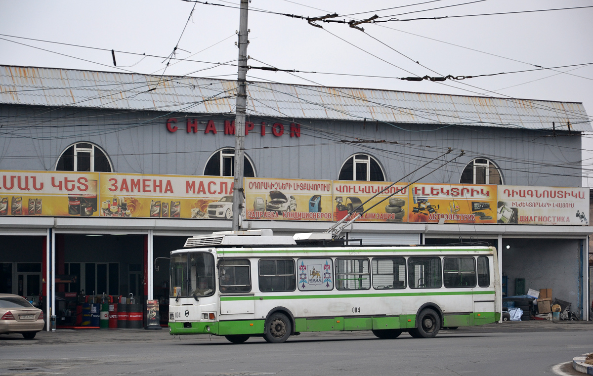 Ереван, ЛиАЗ-5280 (ВЗТМ) № 004