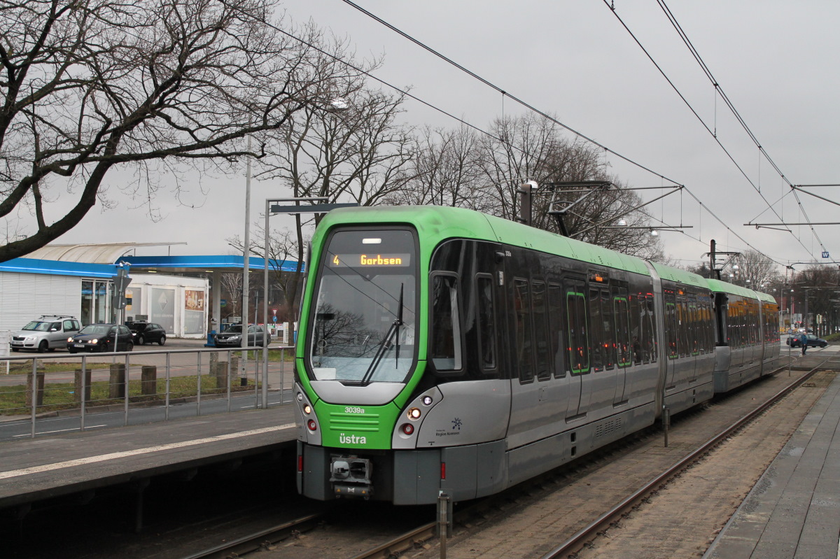 Ганновер, HeiterBlick/Vossloh/Alstom TW3000 № 3039