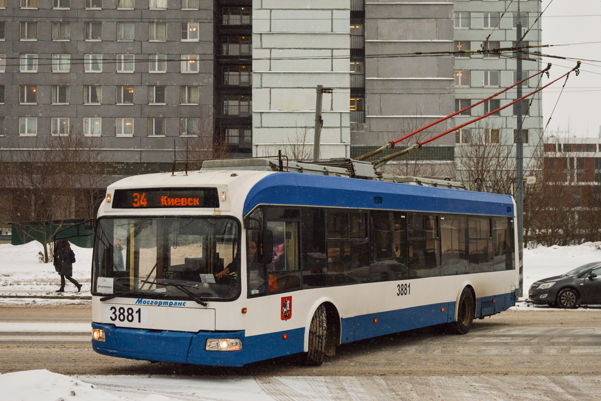 Москва, СВАРЗ-6235.01 (БКМ 32100М) № 3881