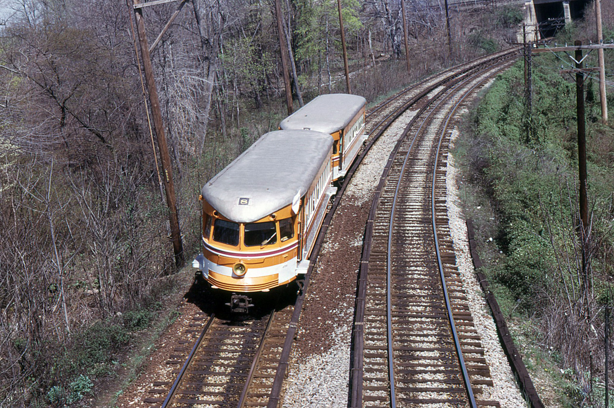 Филадельфия, Brill "Bullet car" № 208