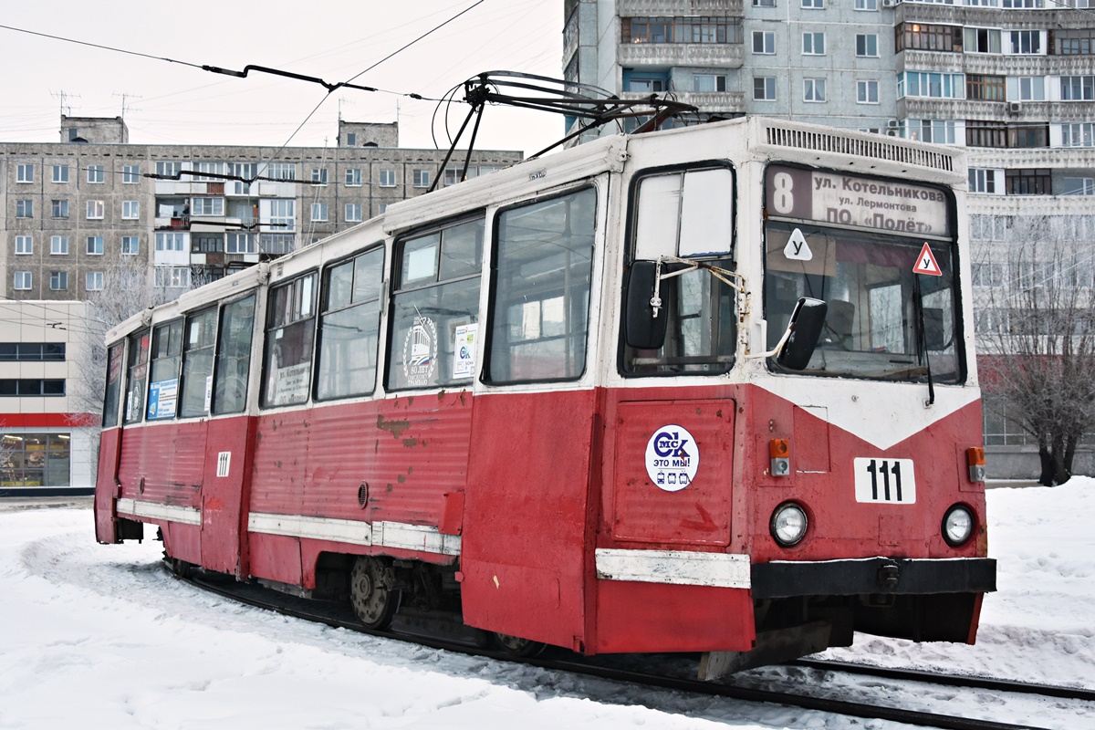 Омск, 71-605 (КТМ-5М3) № 111