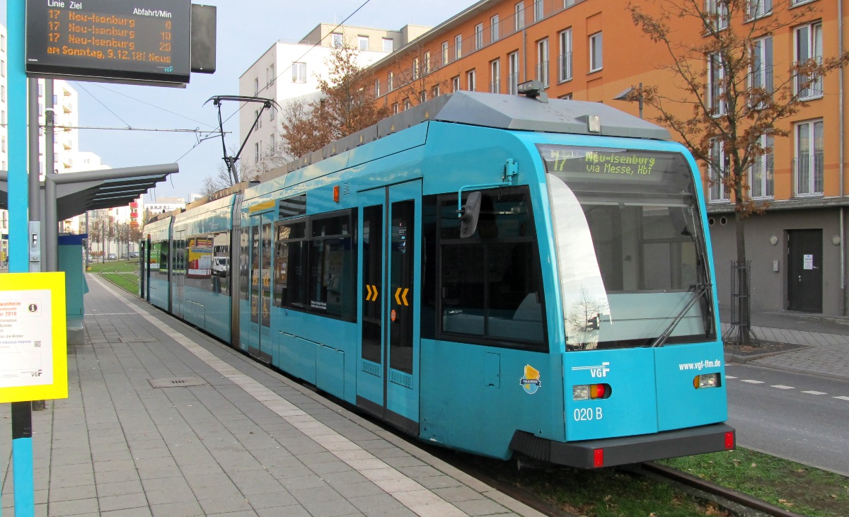 Frankfurt am Main, Duewag R — 020 Frankfurt am Main, Duewag R — 020