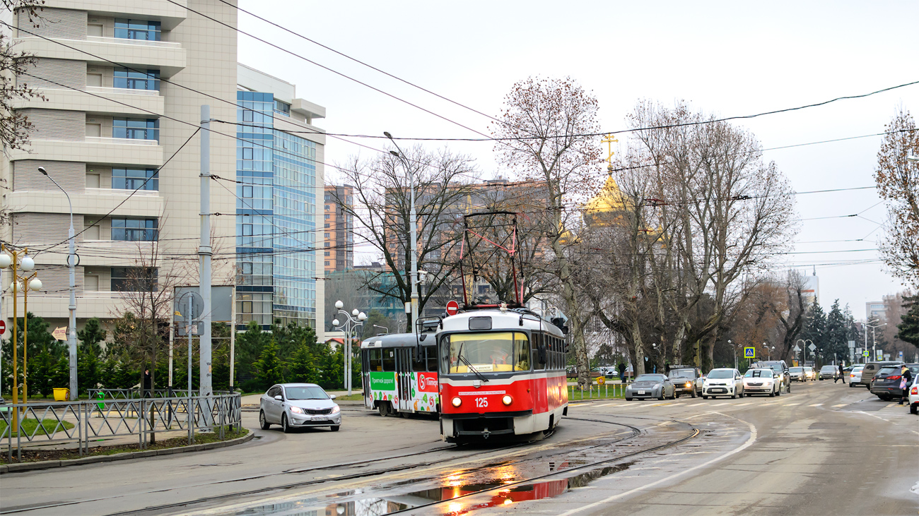 Краснодар, Tatra T3SU КВР ТРЗ № 125