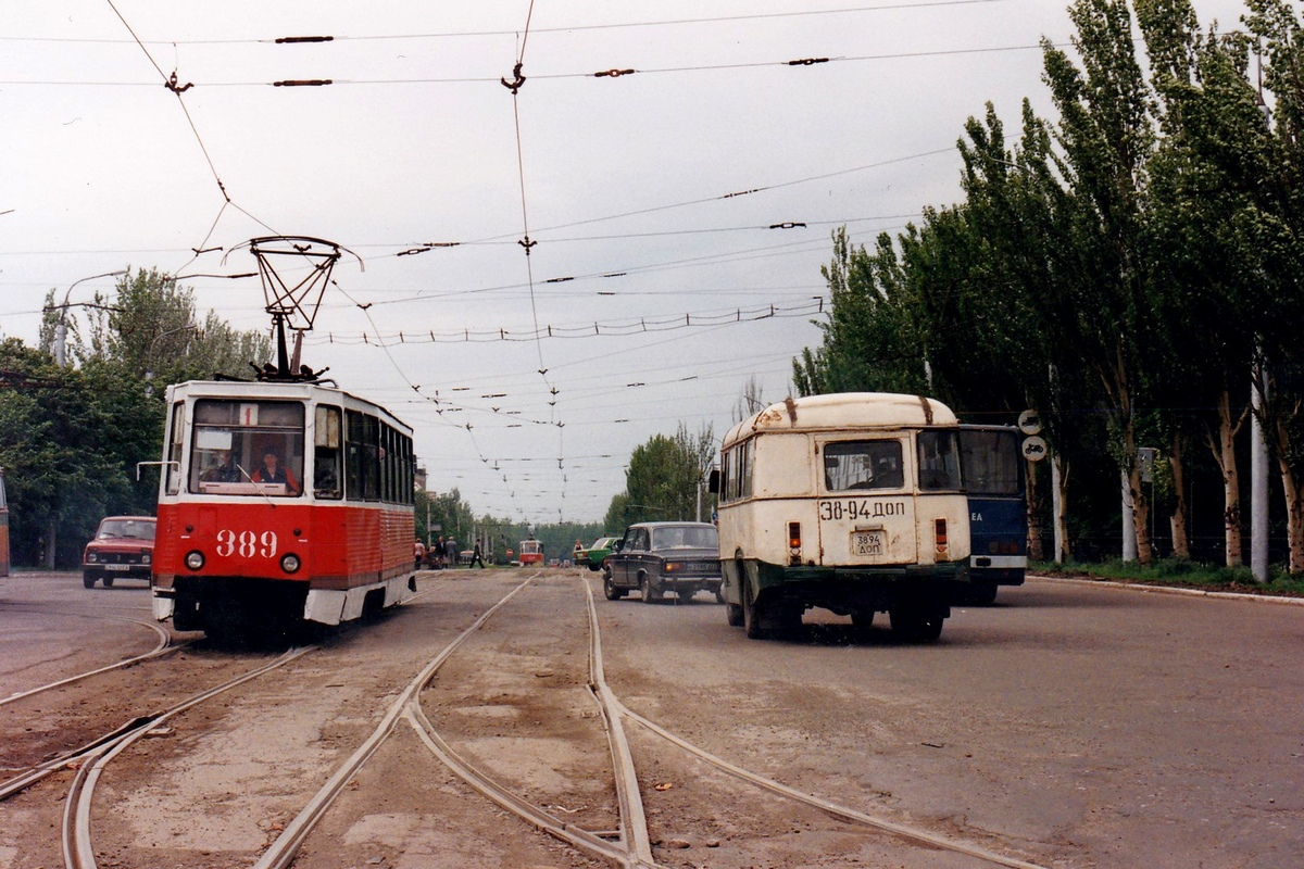 Horlivka, 71-605 (KTM-5M3) č. 389; Horlivka — Photos by Alex Krakowsky — 18.05.1998