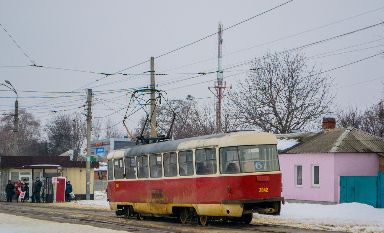 Харьков, Tatra T3SUCS № 3042