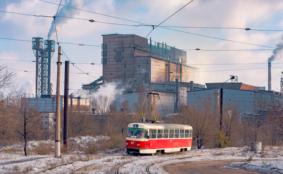 Каменское, Tatra T3SUCS № 677