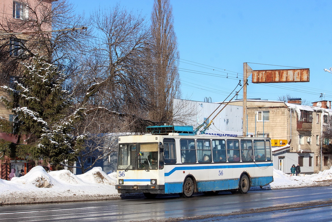 Полтава, ЮМЗ Т1Р (Т2П) № 56