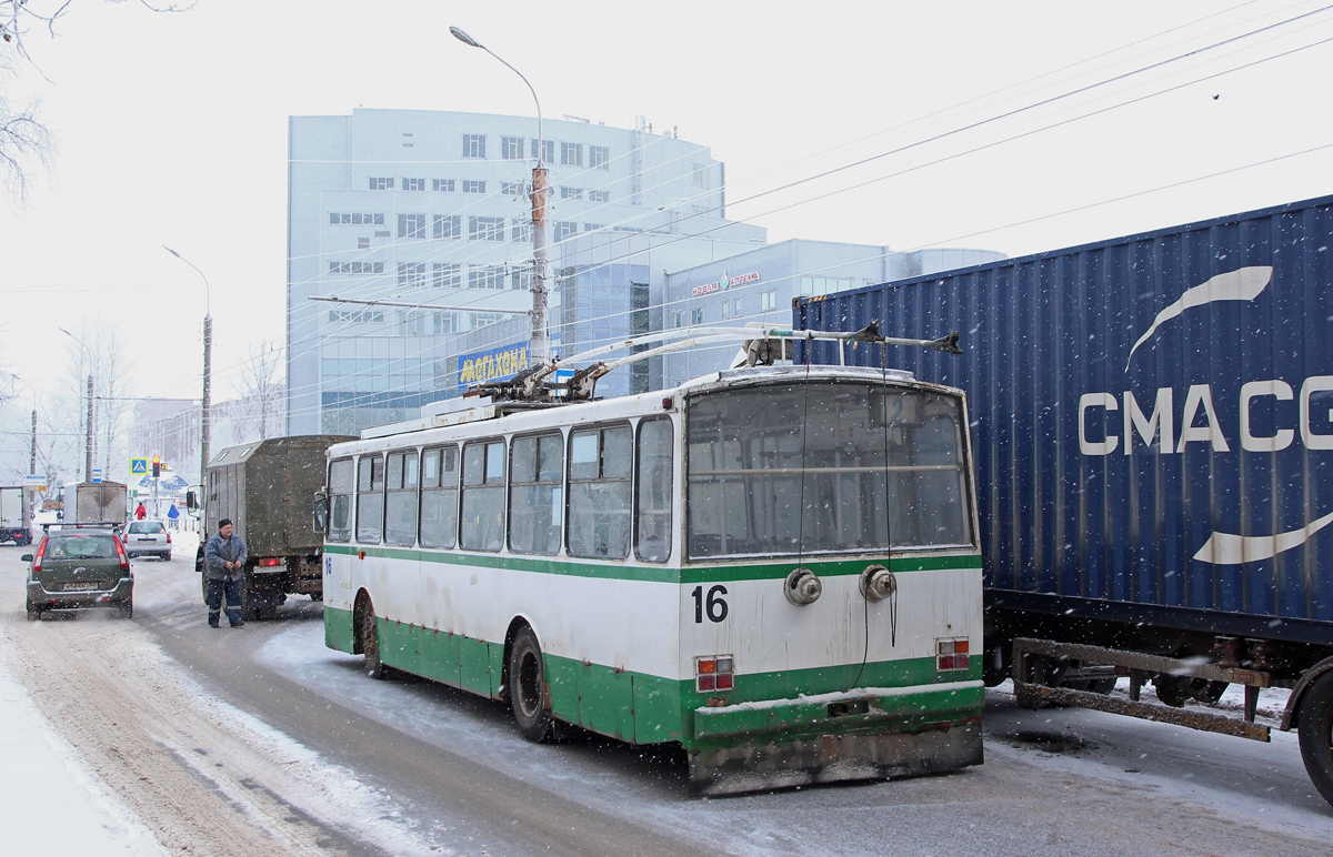 Великий Новгород, Škoda 14TrM (ВМЗ) № 16