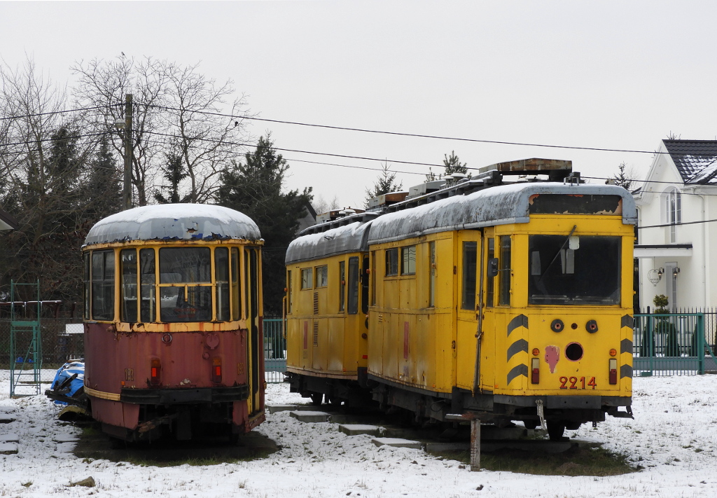Варшава, Konstal 13N № 193; Варшава, WIwK/GFW K № 2214
