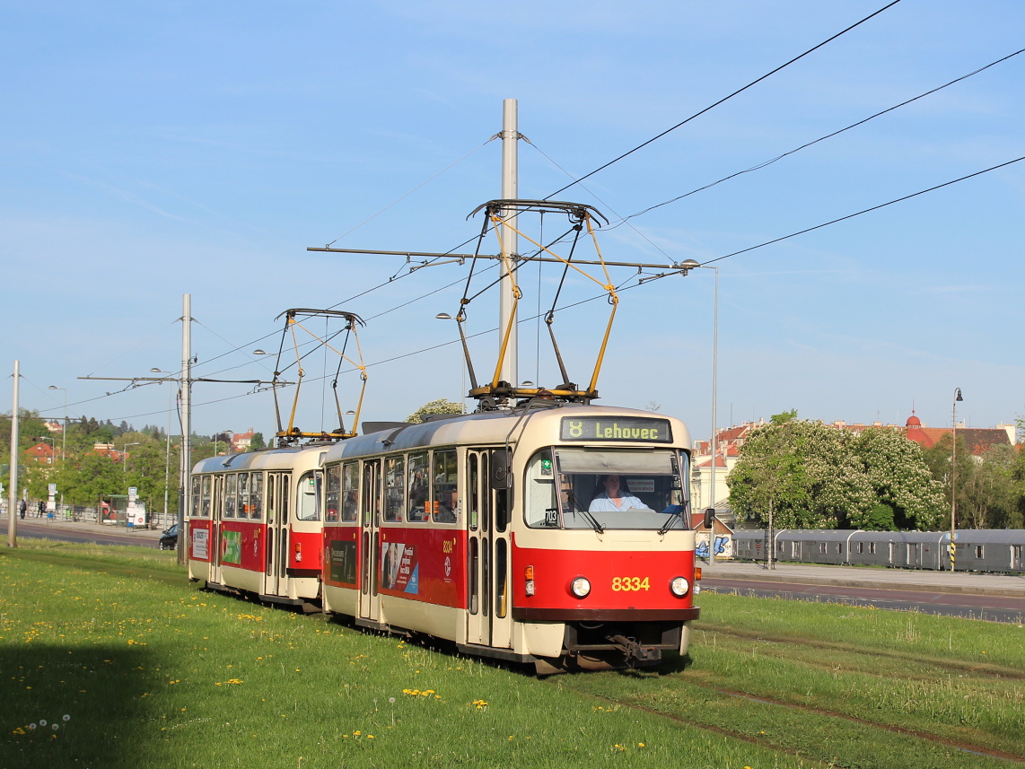 Praga, Tatra T3R.P Nr 8334 Praga, Tatra T3R.P Nr 8334