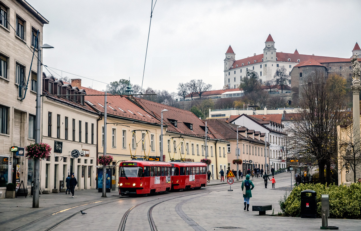 Братислава — Трамвайные линии и инфраструктура