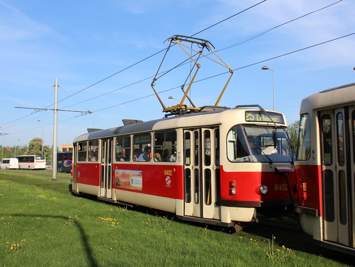 Прага, Tatra T3R.P № 8402
